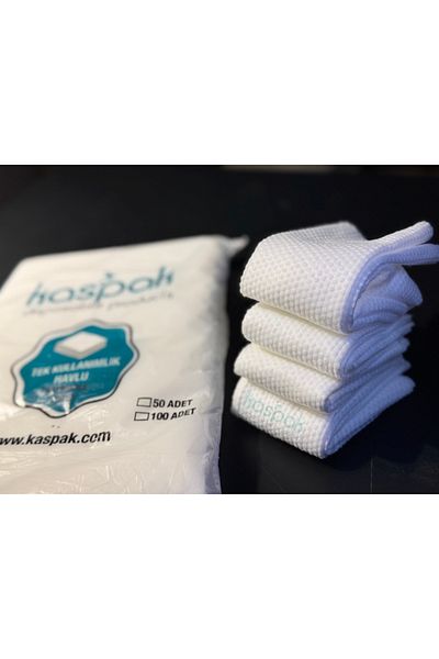 kaspak Disposable 40*20 Multi-Purpose Towels 50 Pieces or 150 gr
