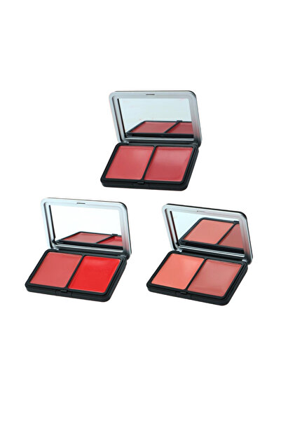 Moda Beauty أحمر خدود وشفاه مزدوج الكريم - كورال ديلايت