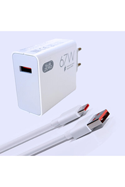 EXENAR Poco X6 - Poco X6 Pro Uyumlu 67W Turbo Hızlı Şarj Aleti