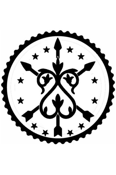 Generic Brand Caucasian Symbols Design 6Th Model Sticker 40 X 40 cm