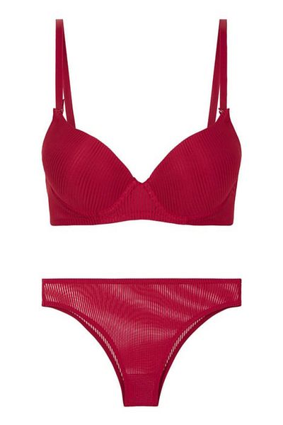 Rubuvi Aria Women's Supported Recovery Underwire Bralet Dowry Underwear Panties Bra Set Lingerie Set