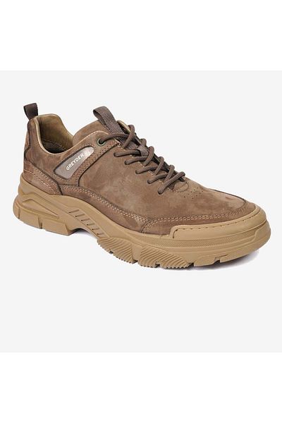 Greyder 14994 Men's Smoke Genuine Leather Sneaker Shoes