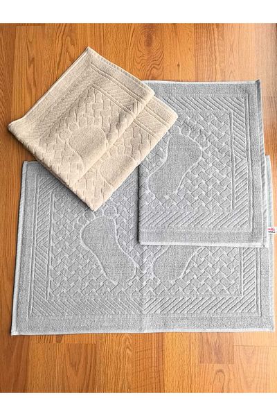 Peacock 4 Pieces of 50X70 Size Foot Towels