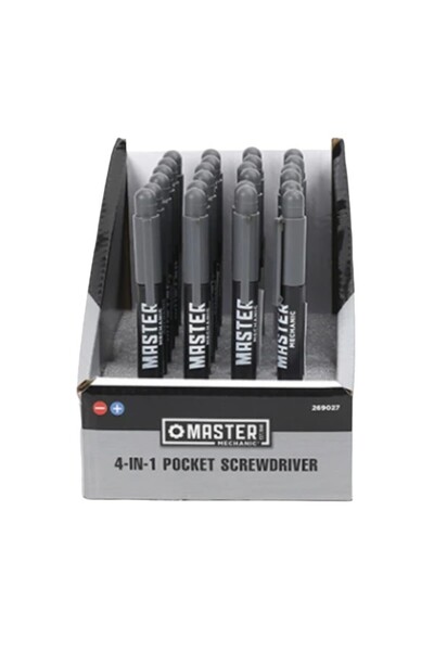 MASTER MECHANIC مفك براغي 4 في 1 من MM