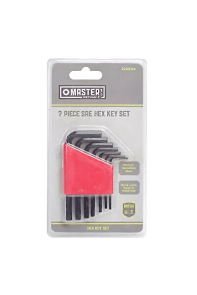 MASTER MECHANIC مجموعة مفاتيح MM 7 قطع سداسية الشكل