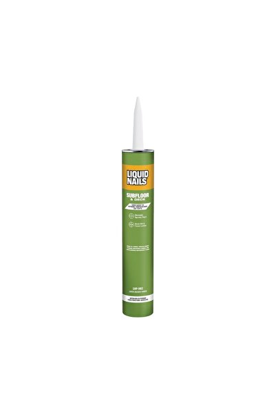 Liquid Nails لاصق LNP-602 لبناء الأرضيات والديكورات، لون بني فاتح، عبوة 28 أونصة