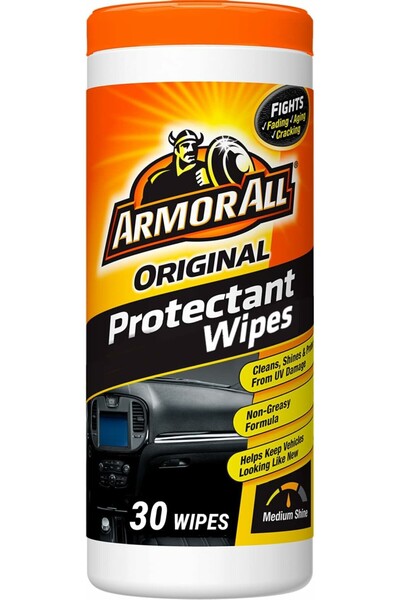 Armor ALL مناديل حماية أصلية مع حماية من الأشعة فوق البنفسجية، لداخل السيارة،...