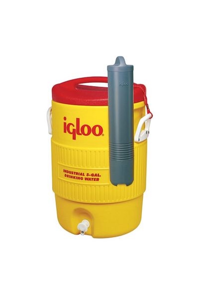 IGLOO Industrial Water Cooler W/Cup Dispenser 5 gal