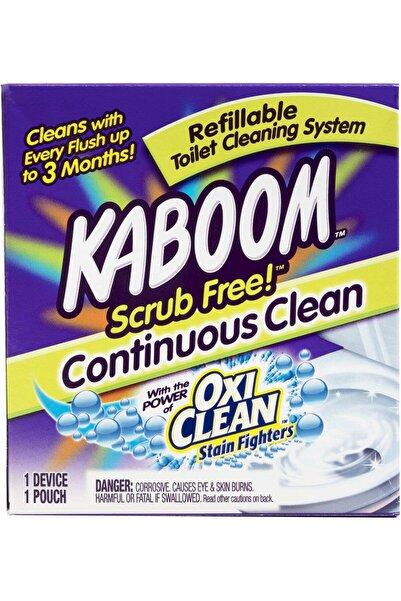 KABOOM نظام تنظيف المرحاض من كاب