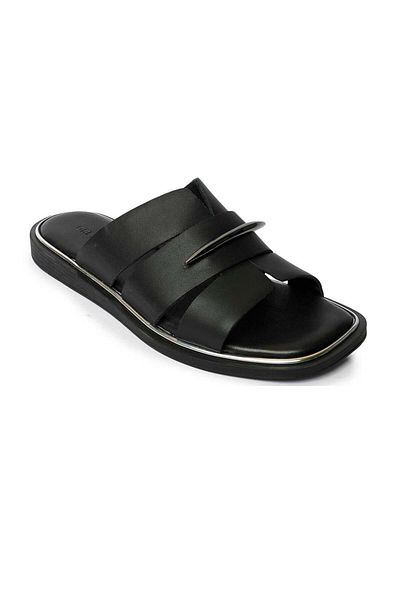 Greyder 33563 Papuci de damă din piele naturală neagră