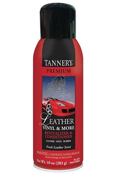 TANNERY مُجدد ومُغذي للجلد والفينيل والمطاط، بخاخ 10 أونصة، يُعتني ويحمي ويجد...