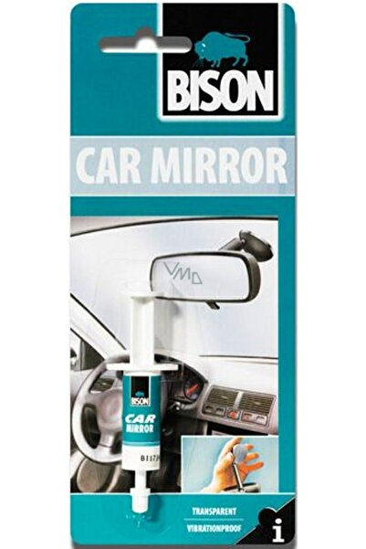 Bison بطاقة لاصقة لمرآة السيارة 2 مل