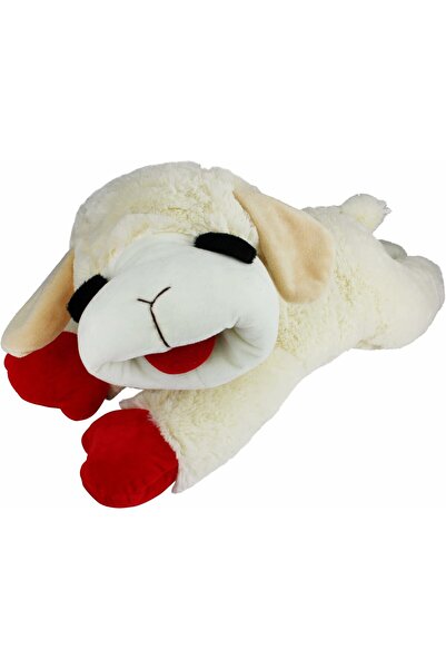 Multipet لعبة الكلب على شكل شريحة لحم ضأن صغيرة