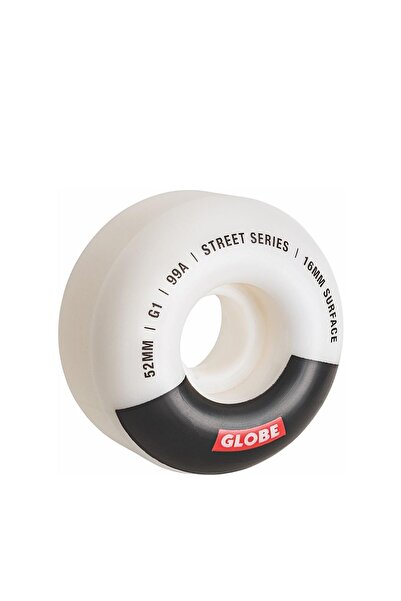 Globe G1 White/black/bar 99a 52mm Kaykay Tekerlek Seti 4 Pcs 10125037