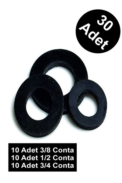 Dempol Musluk/Flex Conta Seti 30 Adet (3/8-1/2-3/4)