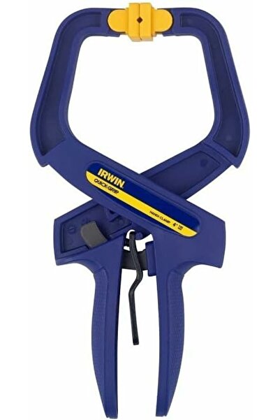 Irwin Quick-Grip Handi-Clamp 59400CD, 4-Inch One-Handed Bar Clamp, Quick-Rele...