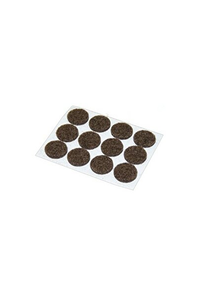 TRU-GUARD وسادات أثاث ذاتية اللصق من TRU GUARD، مستديرة بقطر 1/2 بوصة، لون بن...