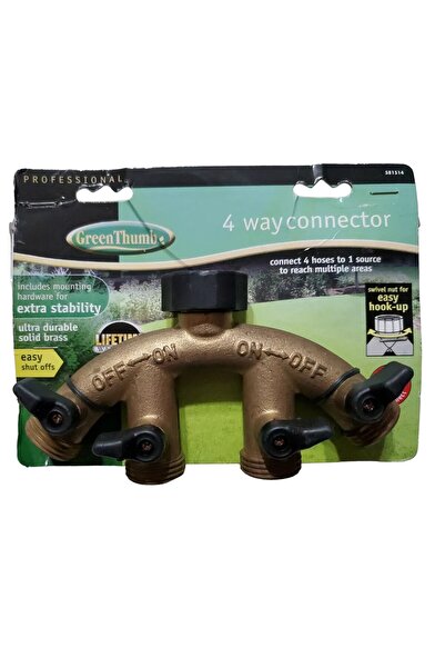 GREEN THUMB مشعب GT 4WY BRS