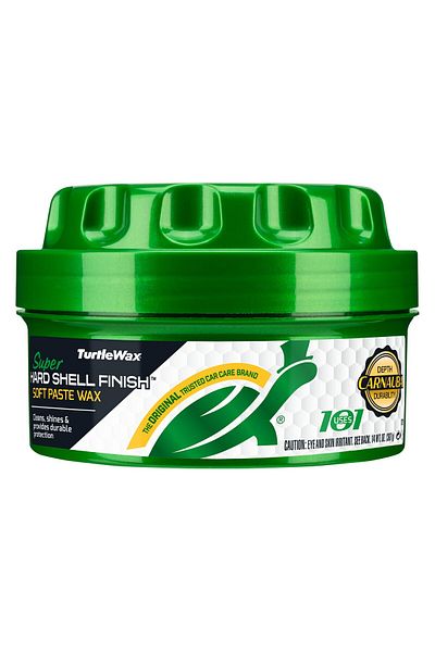 Turtle Wax Hard Shell Paste Car Wax 9.5 oz.