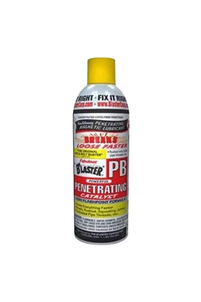 Blaster B'laster PB-TS محفز اختراق، 4 أونصة بخاخ، مزيل الصدأ والتآكل للمسامير...