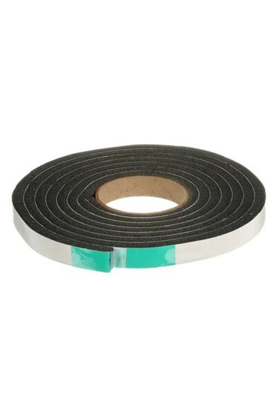 FROST KING شريط إسفنجي أسود مقاس 3/8 × 5/16