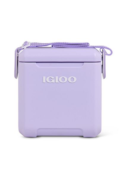 IGLOO Tag-A-Long Too Foam-Insulated Cooler Purple 11 qt