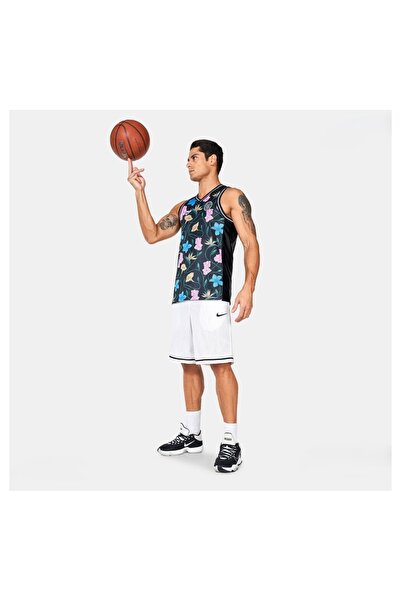 Nike Giannis Men's Dri-FIT Printed DNA Basketball Jersey Siyah Erkek Basketbol Atlet