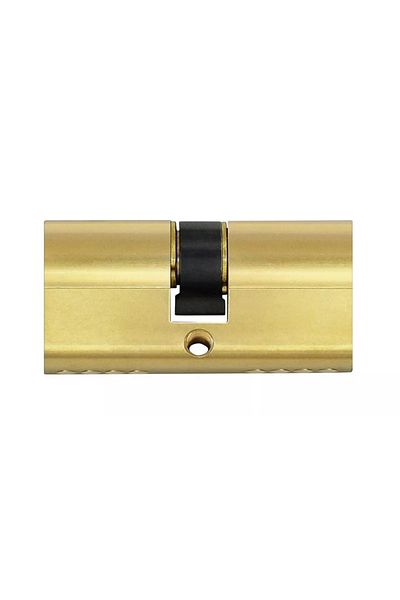 Yale 210 Series double euro profile cylinder K + K  62 mm Satin Brassox