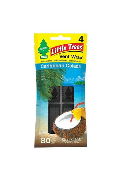 Little Trees 4 قطع من غلاف فتحة تهوية السيارة Colada
