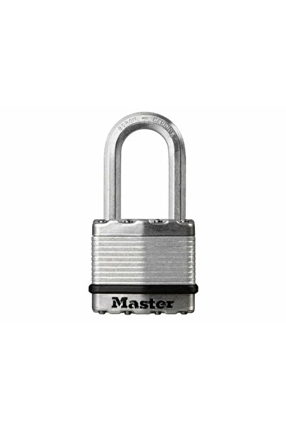 Master Lock قفل M5EURDLF من الفولاذ المصفح، عرض 52 مم، مشبك بورون متين، مقاوم...