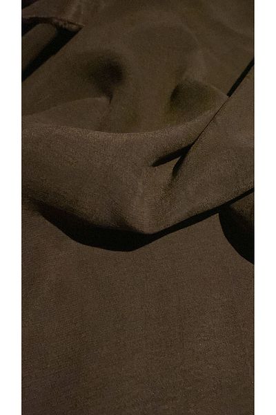 feminen Kupra Lyocel Viscose Güllüpek Ύφασμα Καφέ Χρώμα