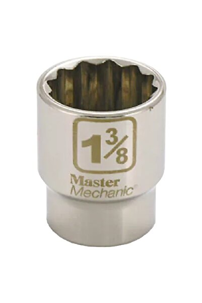 MASTER MECHANIC مفتاح ربط 3/4 بوصة بمقاس 1-3/8 بوصة SAE، مصنوع من الكروم فانا...