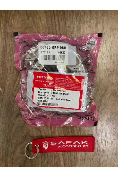 gtem Honda Dio 110 Arka Fren Balatası