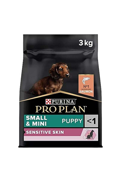 Pro Plan Sensitive Skin Small & Mini Puppy Somonlu Küçük Irk Yavru Köpek Kuru Maması 3kg