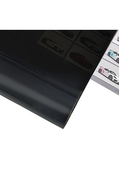 30cmx80cm Deep Black 30x60cm Car Color Headlight Film Vinyl Self Adhesive Sticker for Car Smoke Fog