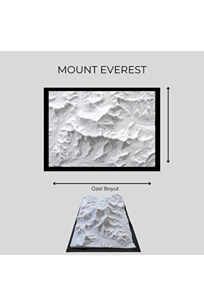 BeeMAP 3D Everest Harita Tablo