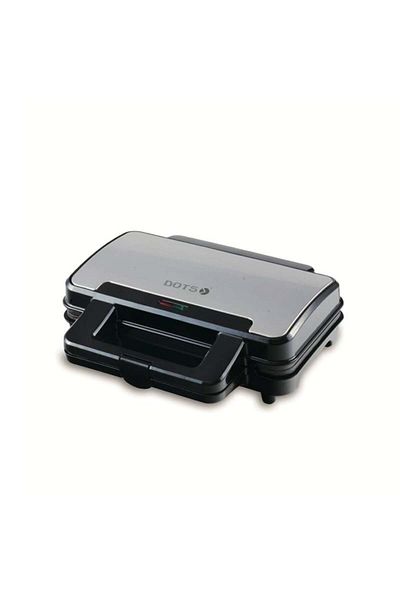 DOTS Sandwich Maker, Non-Stick Surface, Automatic Temperature Control, 900 Watts