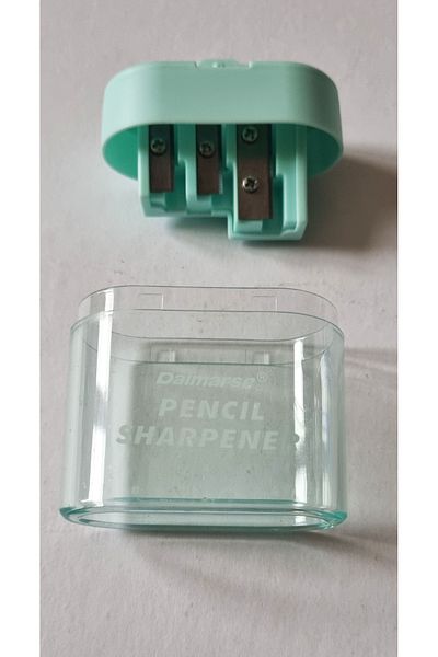Modellino Pastel Color Trash Can Sharpener Dms-810 with 3 Different Sizes of Pencil Inputs - 1 Piece with Color Options