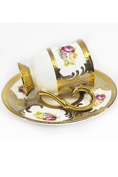 Kosova Single Person Rose Coffee Cup
