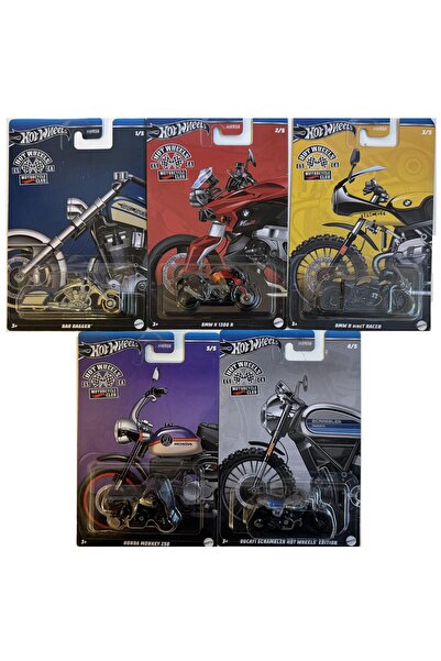 HOT WHEELS Motorcycle Club 5'li Set HWR59