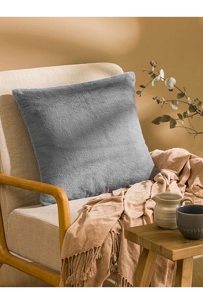 LC Waikiki LCW HOME Husă de pernă din blană bej 45x45 Cm