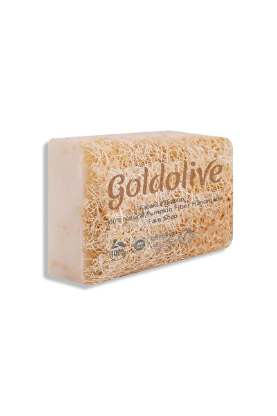 Goldolive %100 Doğal Kabak Lifli Keçi Sütlü Sıkılaştırıcı Yüz ve Vücut Sabunu...