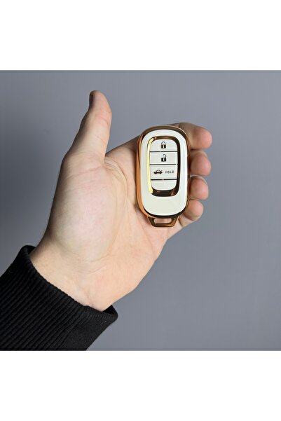 LUXE AKSESUAR Honda Civic - Cr-v Smart 2022+ Θήκη από νανοσιλικόνη με 3 κουμπ...