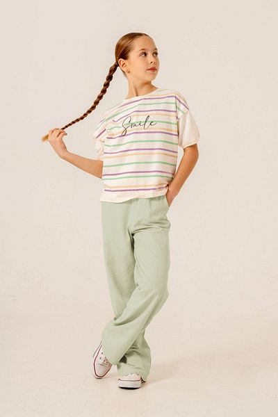 HAUSEkids Green Cotto Girl's Set for Ages 8-12