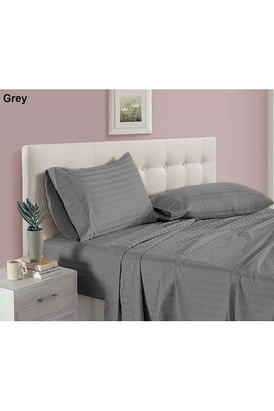 BabyCara 4-Piece Hotel Style Duvet Cover Set Without Filler King Size
