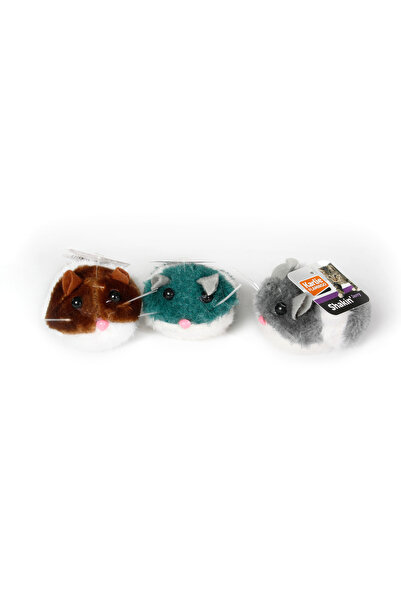 Karlie Titreyen Peluş Fare 7cm 12 Li