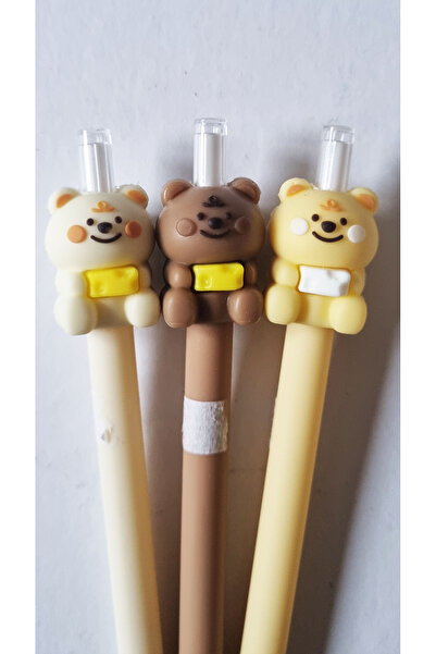 Modellino مجموعة Hello Bear مكونة من 3 قطع من الدببة اللطيفة بالجبنة - 07 قلم...