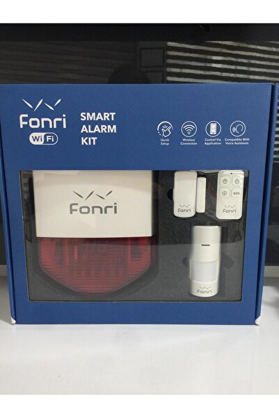 Fonri Wi-fi Akıllı Alarm Seti Kablosuz