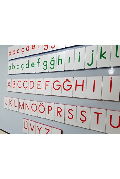 Genel Markalar Mıknatıslı Dik Temel Büyük Harfler