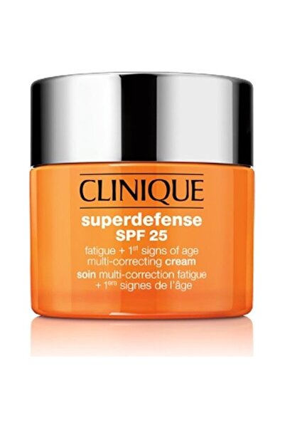 Clinique Superdefense™ SPF25 Yaşlanmanın İlk Belirtilerine Karşı Etkili Nemlendirici Kuru/Karma Cilt 30ml